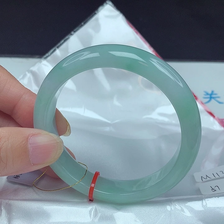 未镶嵌手镯翡翠57圈3944