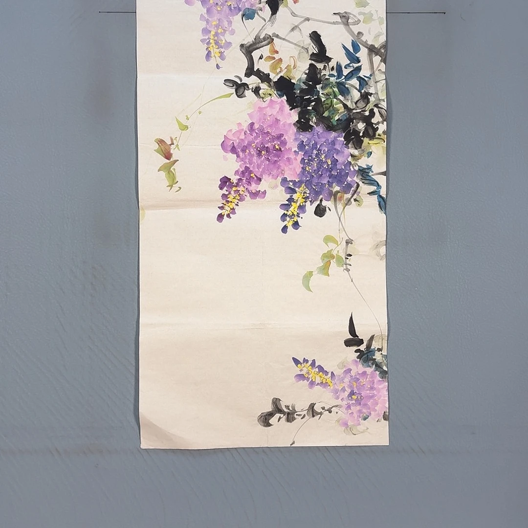 书法199 牡丹一如你的青花