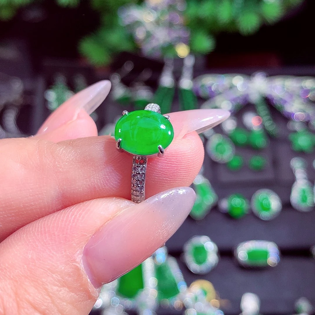 颈饰未镶嵌翡翠二**风