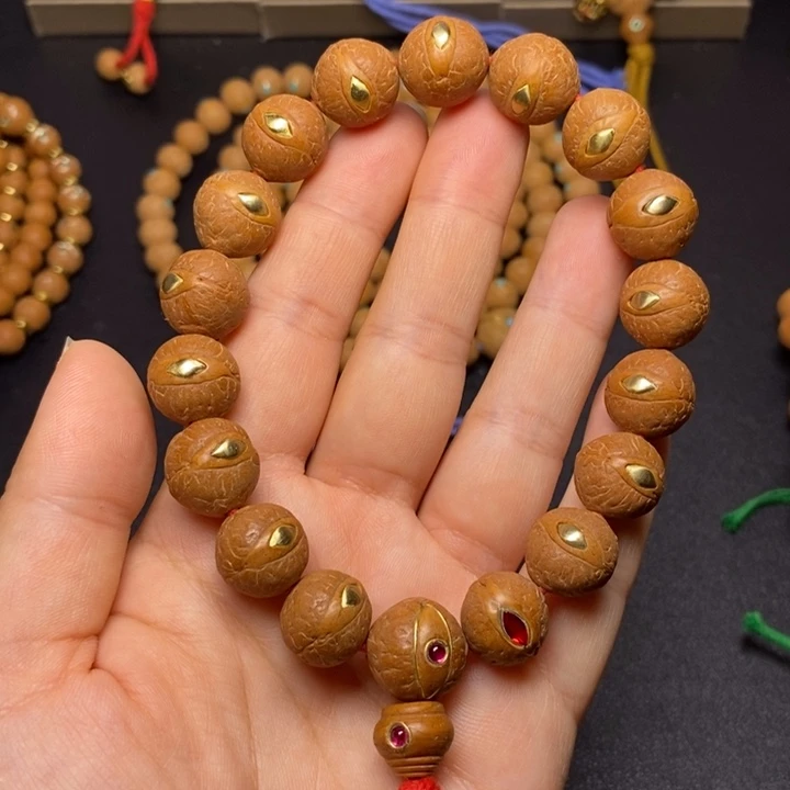 凤眼菩提手串铜眼14+手串