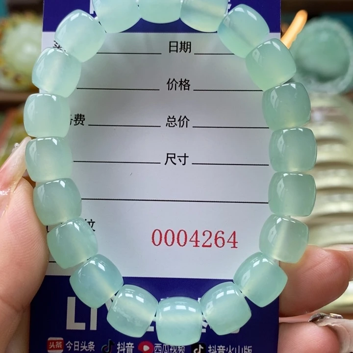 未镶嵌岫玉手串桶*手串