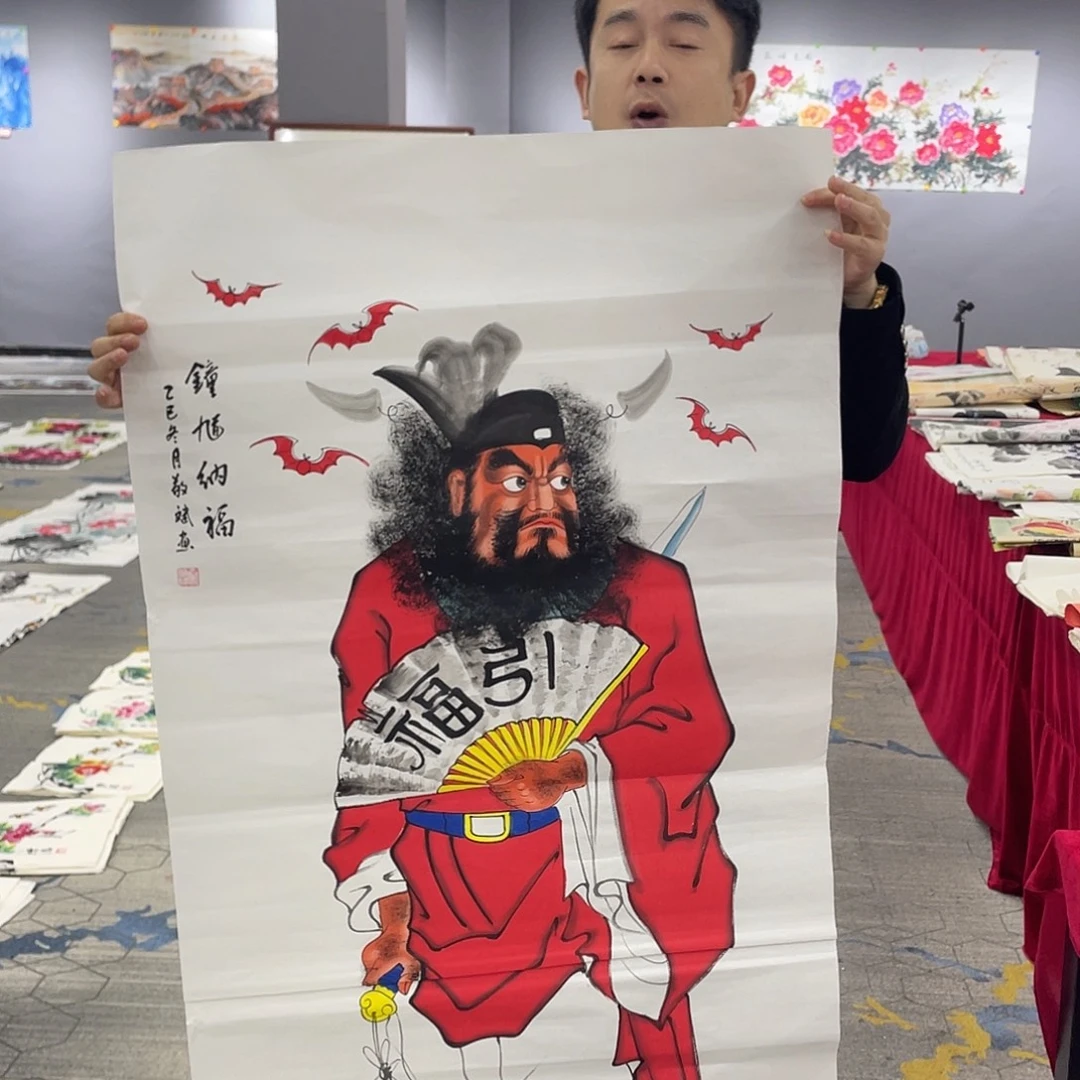 名人名画手工制作