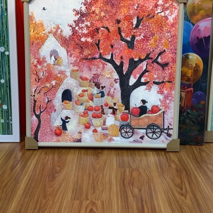 丢****油画80.80尺寸作品