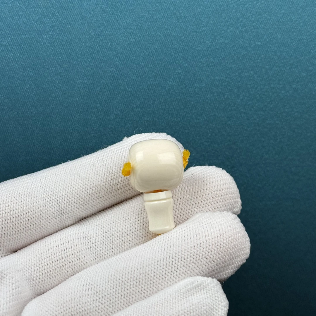 D87-67天然猛犸牙 藏式三通14.6*25*15mm支持复检假一罚十