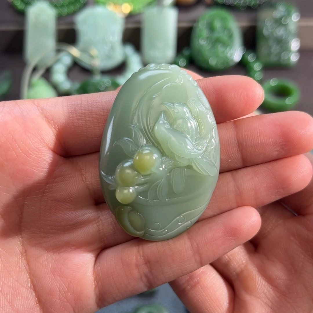 和田玉定制未镶嵌樂