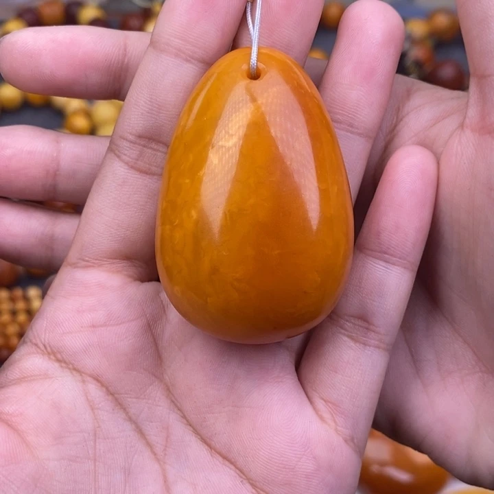 琥珀未镶嵌裸石蜜蜡L