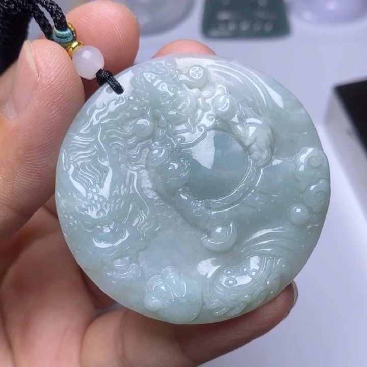 颈饰未镶嵌翡翠翡翠