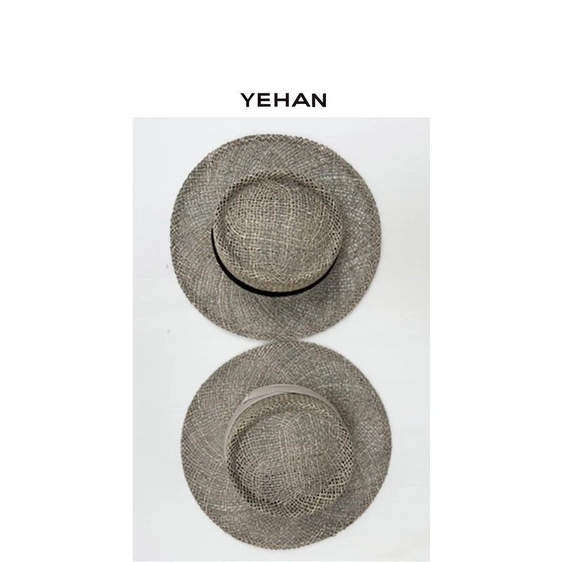草编平顶遮阳帽 2025夏季新款NEW