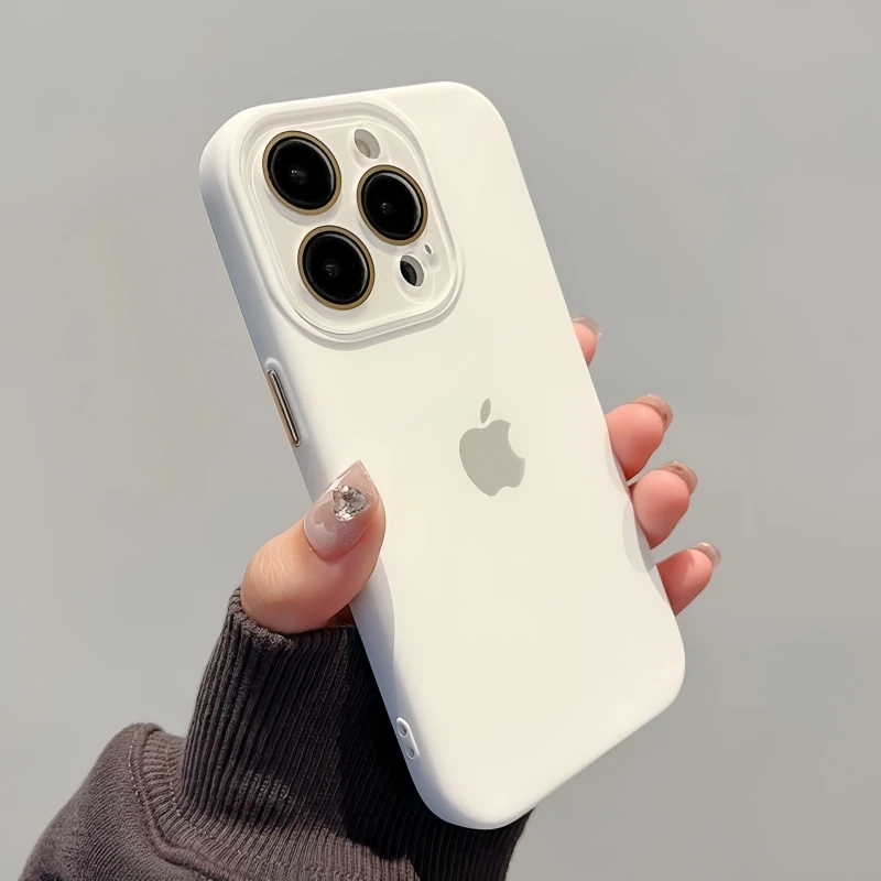 适用苹果16promax手机壳液态硅胶防摔轻奢时尚新款15男女款保护套