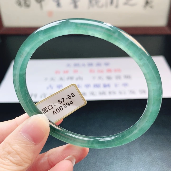 翡翠未镶嵌手镯翡翠手镯62