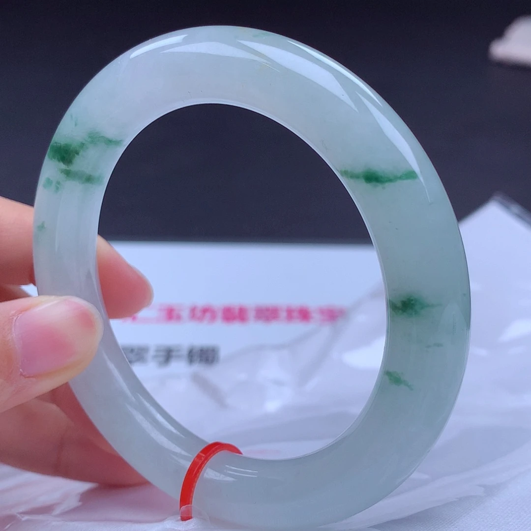 未镶嵌手镯翡翠手镯001641