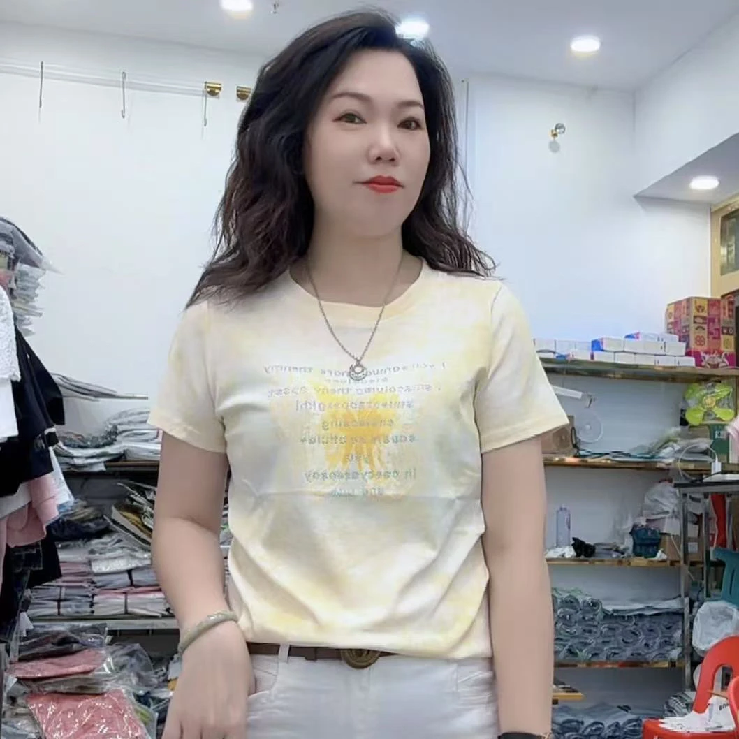 芬芬家新款时尚休闲百搭修身显瘦气质T恤2563