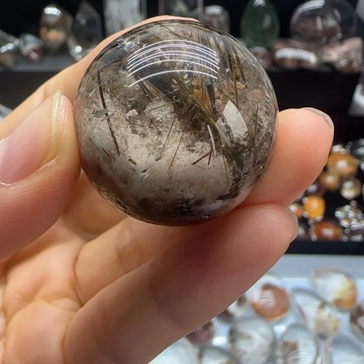烟晶手链未镶嵌潮****馆6