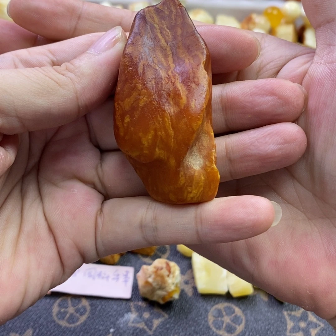 F***L定制琥珀未镶嵌蜜蜡