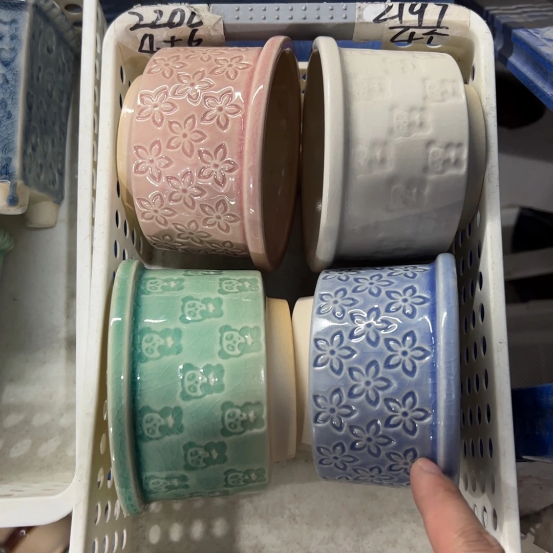 陶瓷多肉小花盆@@2197