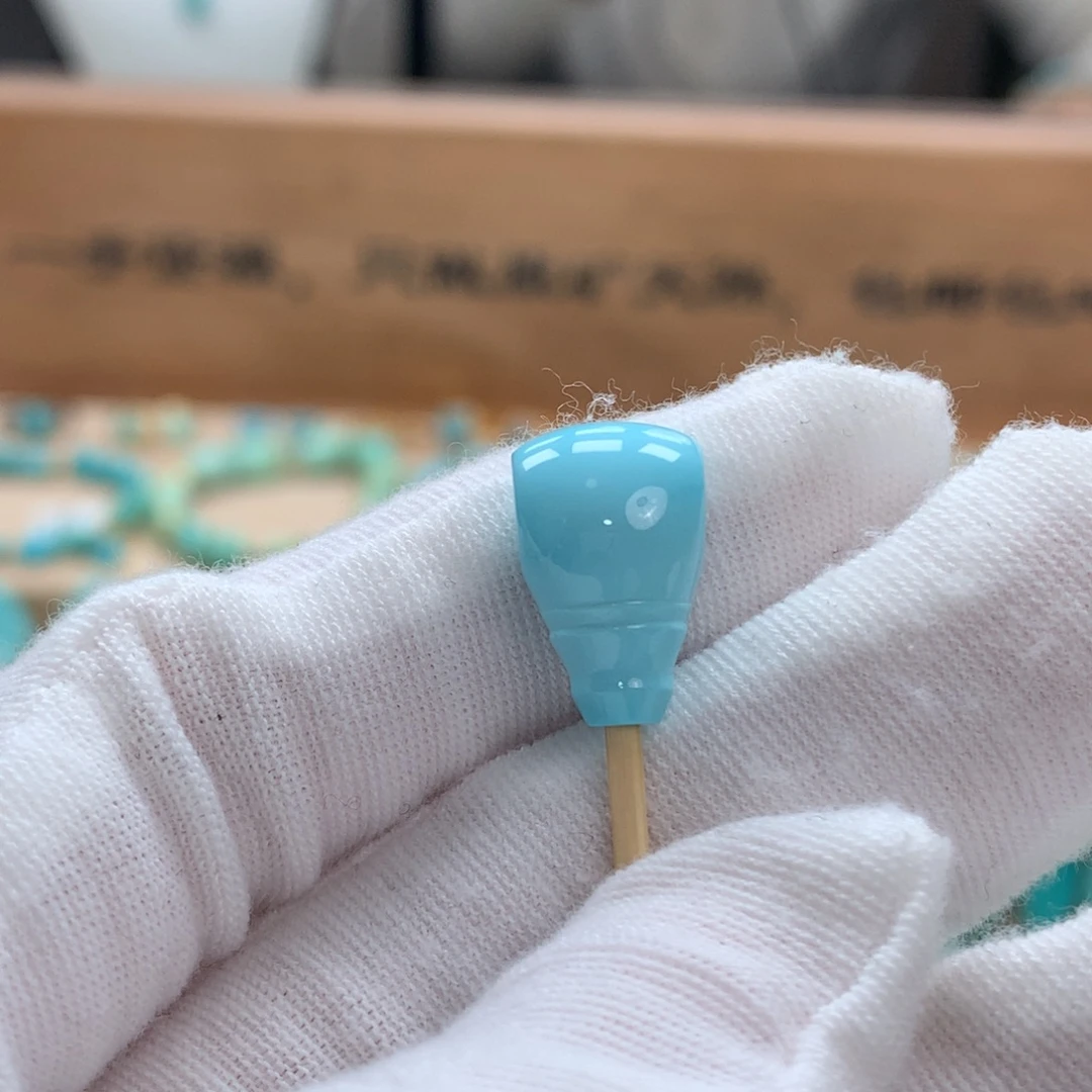 绿松石未镶嵌绿松石三通