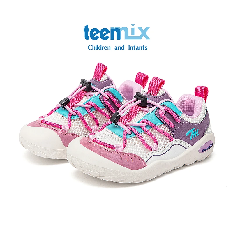 天美意童鞋男童女童夏季新款欧若风网面透气休闲运动鞋户外鞋5133