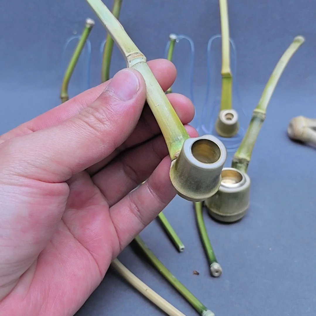 宋***士小竹子烟斗，叶子烟款