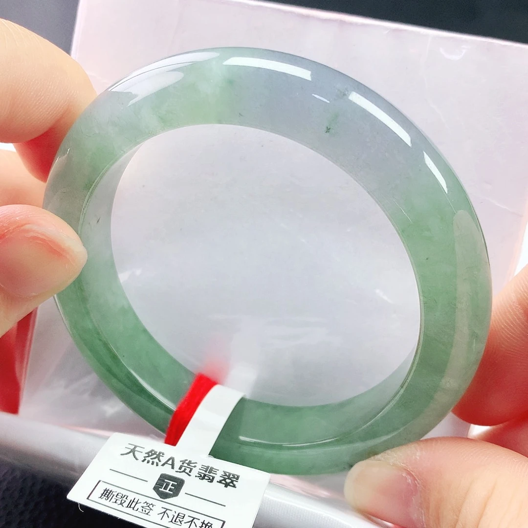 未镶嵌手镯翡翠54圈
