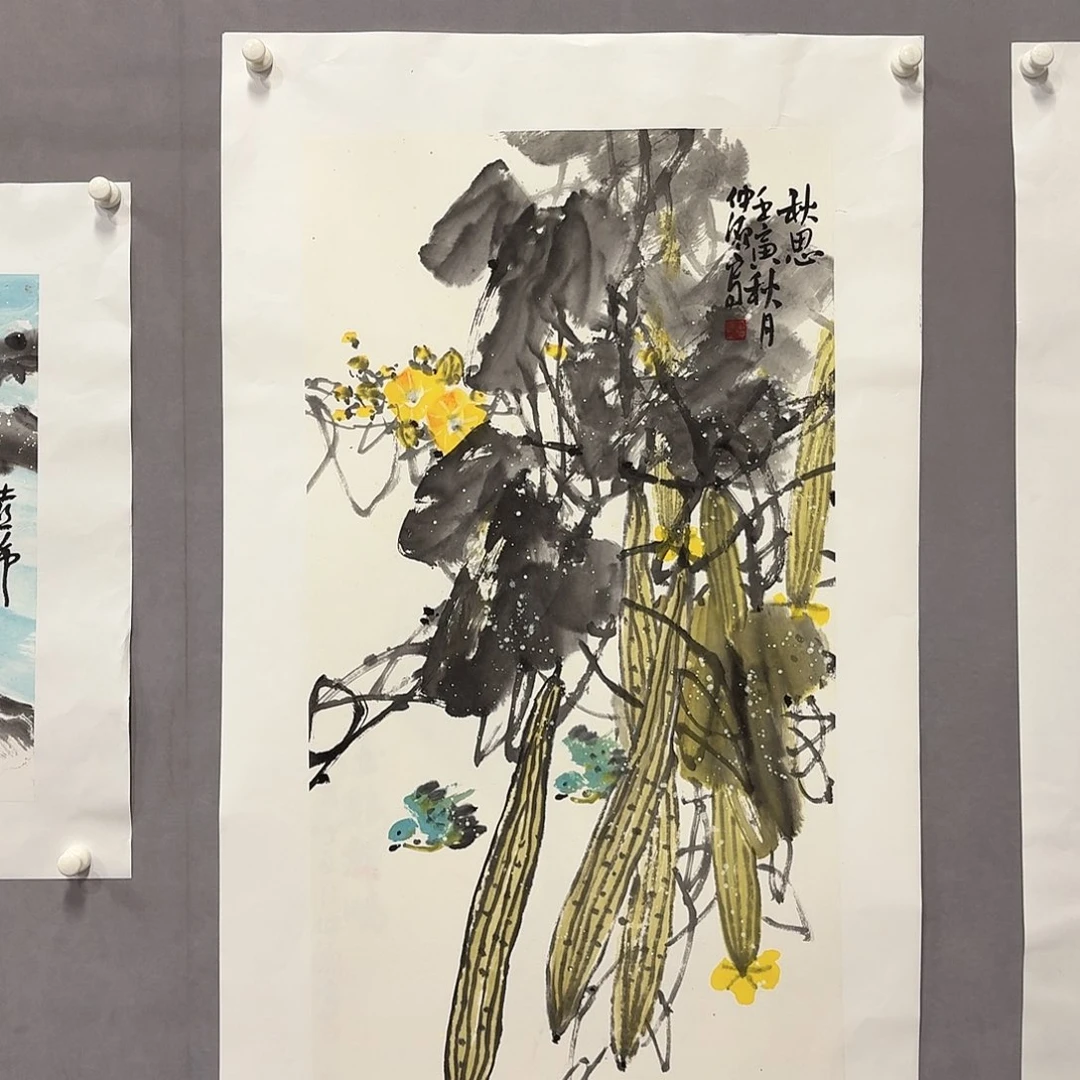 国画亲笔手绘放心去藏