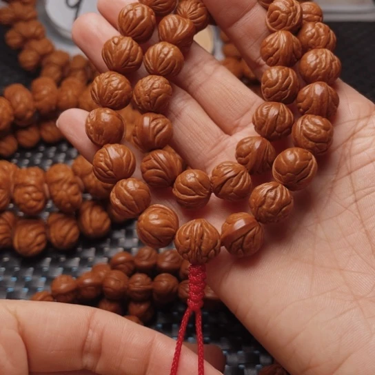 桃核手串龙纹桃核