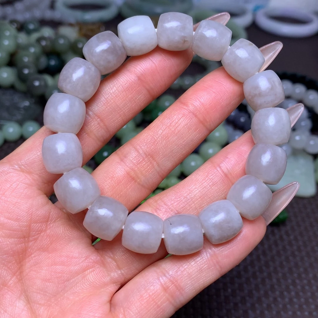 未镶嵌手串和田玉卡12