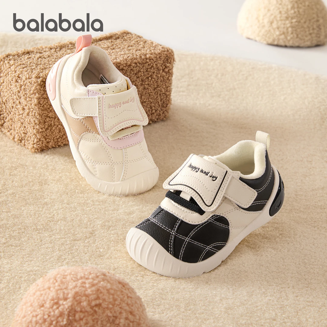巴拉巴拉童鞋儿童学步鞋婴儿鞋子男女童宝宝鞋防滑2025秋冬运动鞋