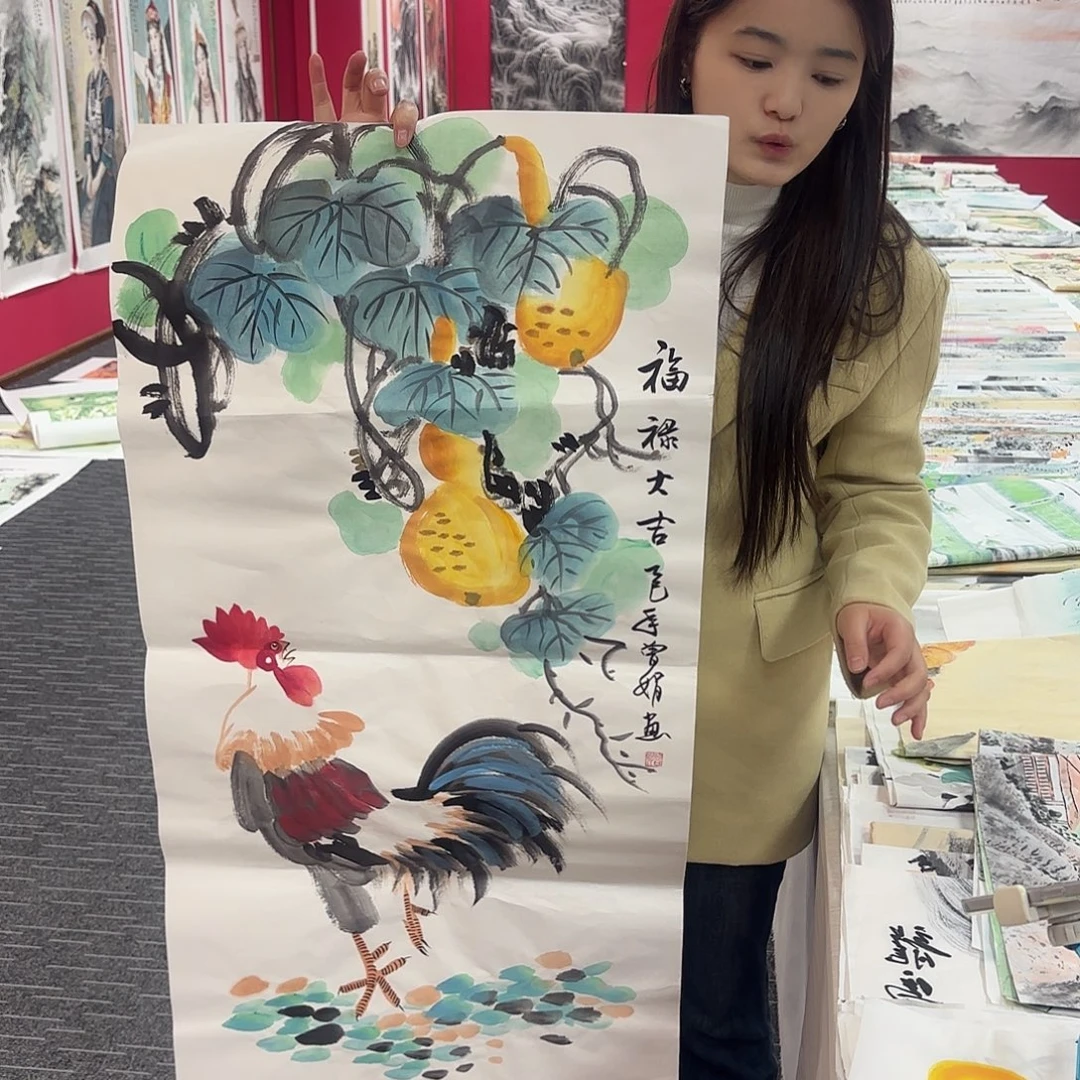 国画国画作品纯手绘