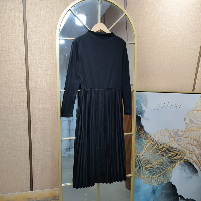 BG169孕妇黑色连衣裙90-130