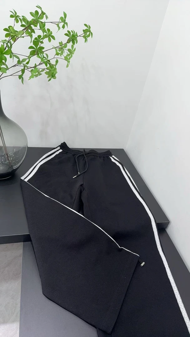 9689【蝶谷】2025新春休闲时尚直筒阔腿裤女