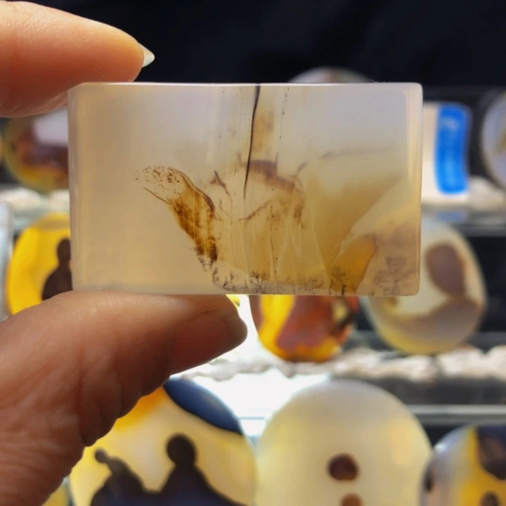 合金玛瑙/玉髓珠宝奇石146