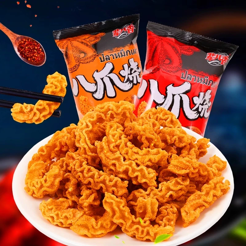 辈儿香八爪烧40g怀旧酥脆即食小吃袋装精选休闲小零食宿舍