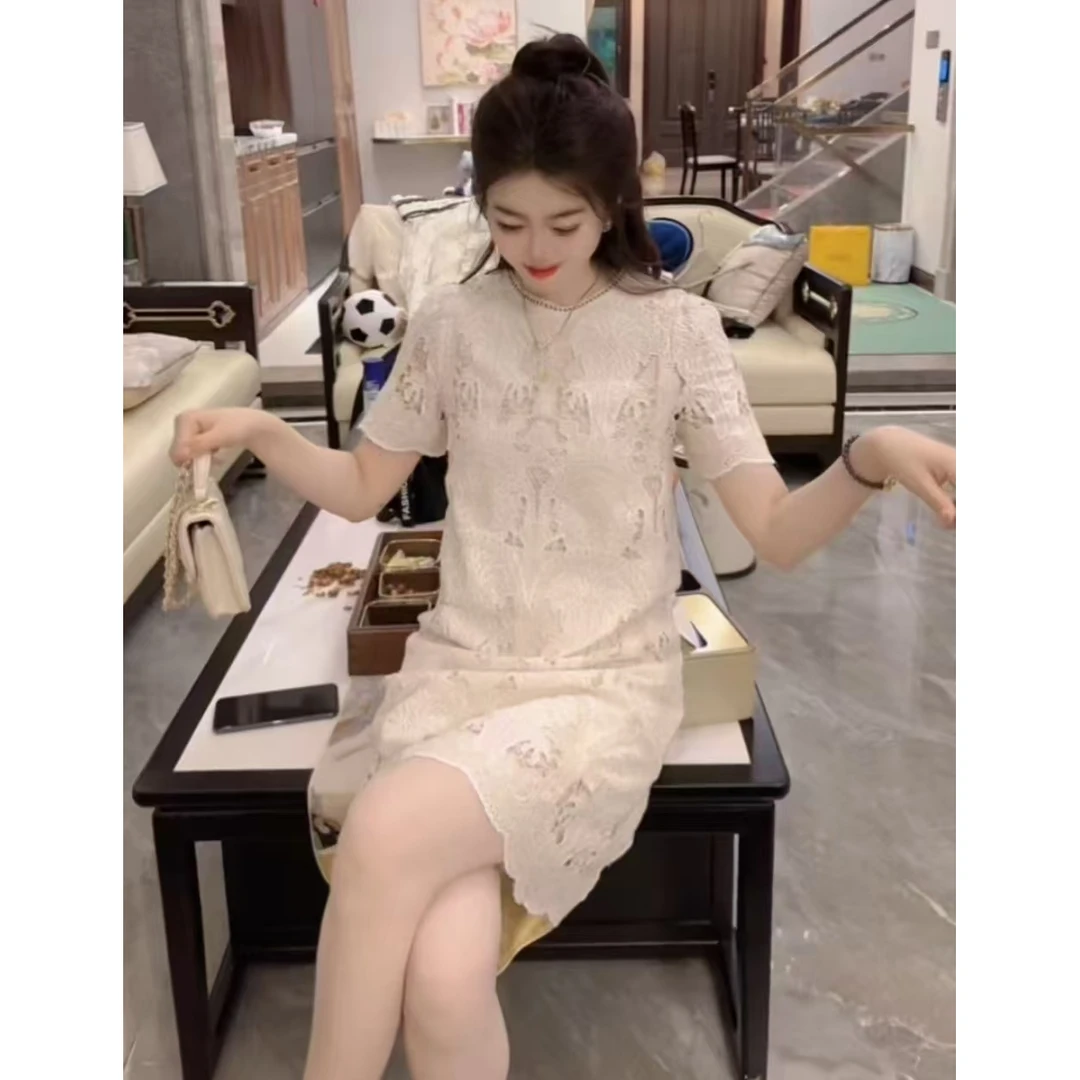 『听风S』设计显瘦百搭时尚连衣裙6031