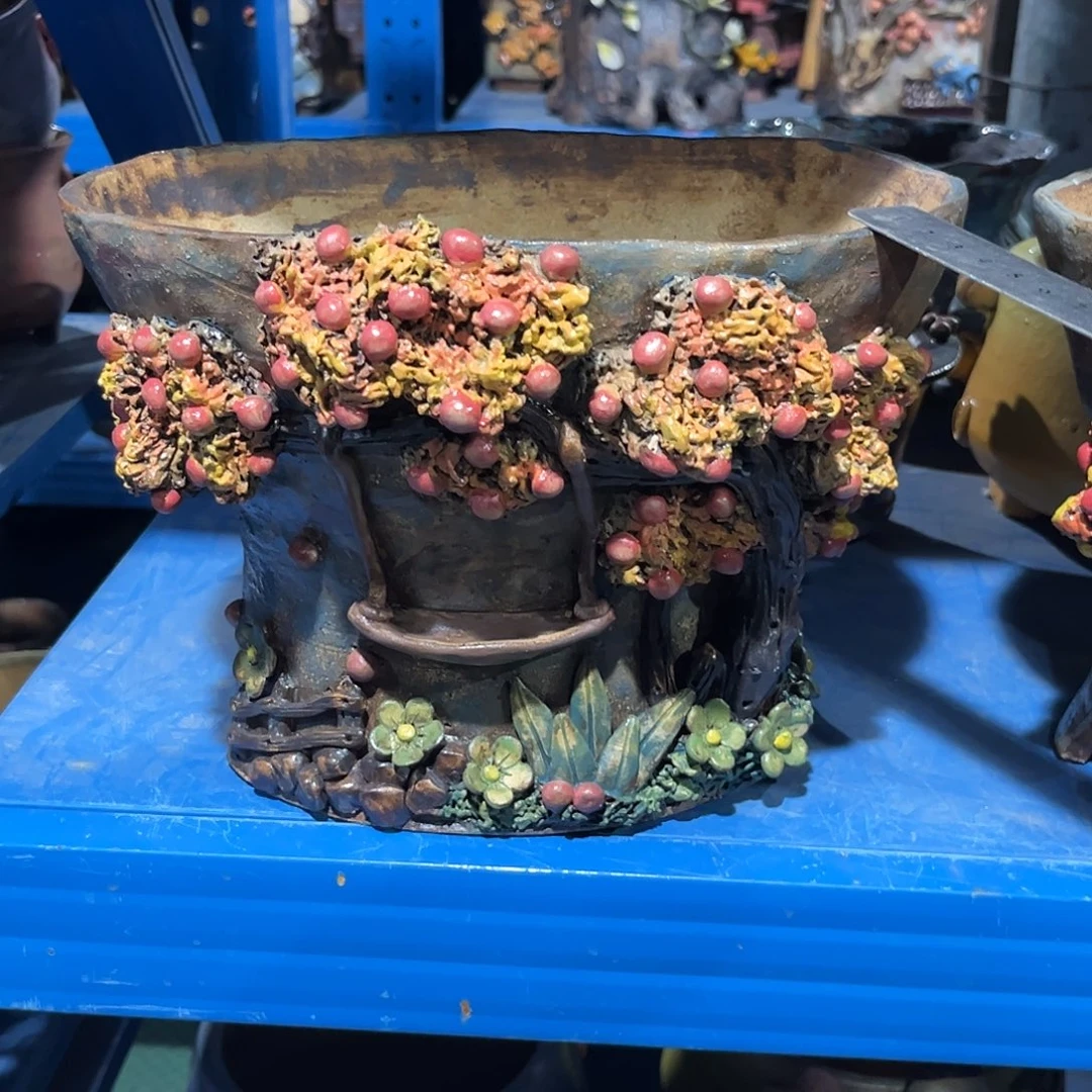 30 号陶然花器多肉植物手工花盆
