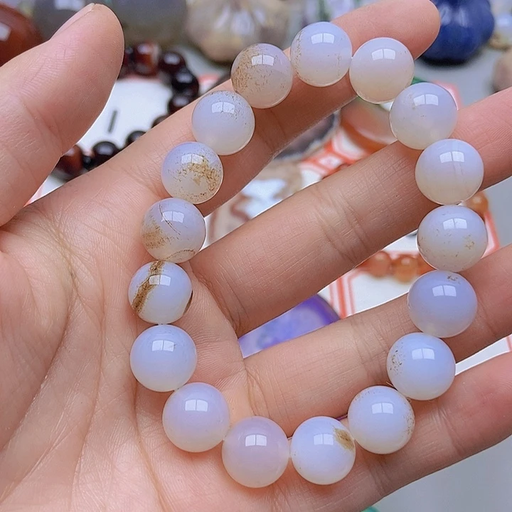 【闪购商品】未镶嵌玛瑙/玉髓珠宝半成品幽***儿