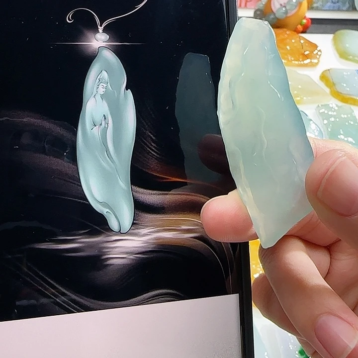 定制翡翠未镶嵌翡翠定制