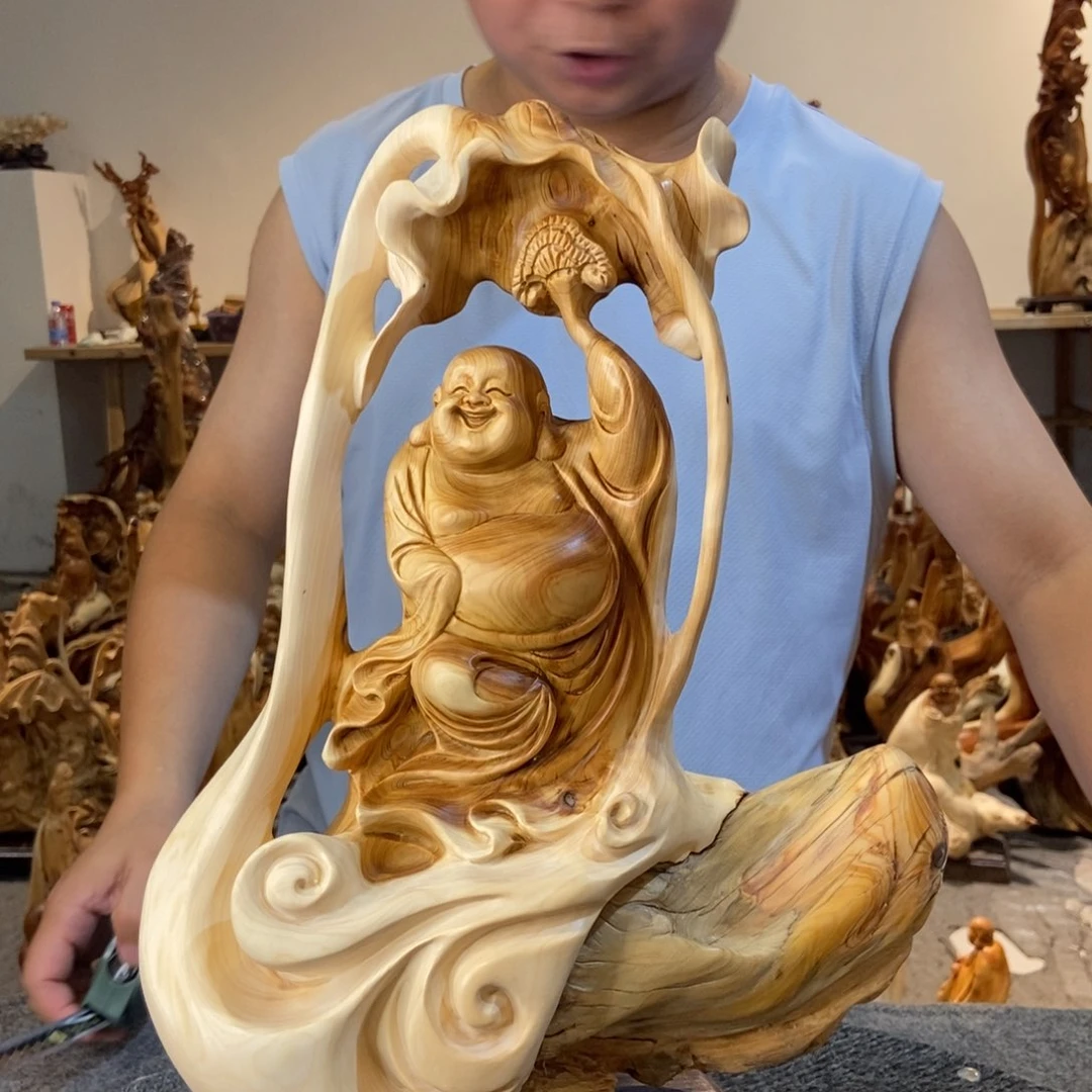 柏木（崖柏）太行崖柏根雕摆件