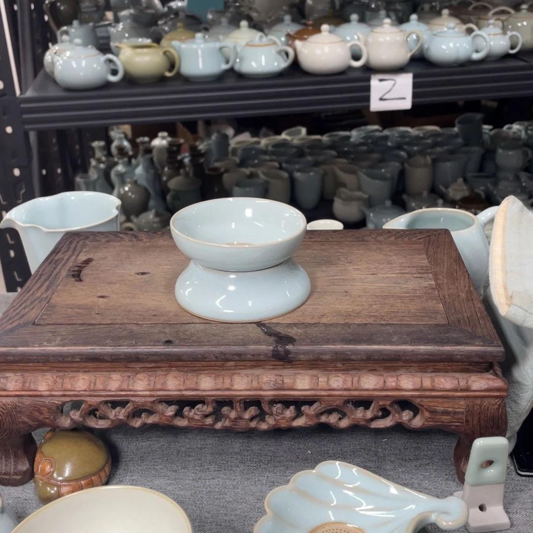 其他天青釉圆茶漏