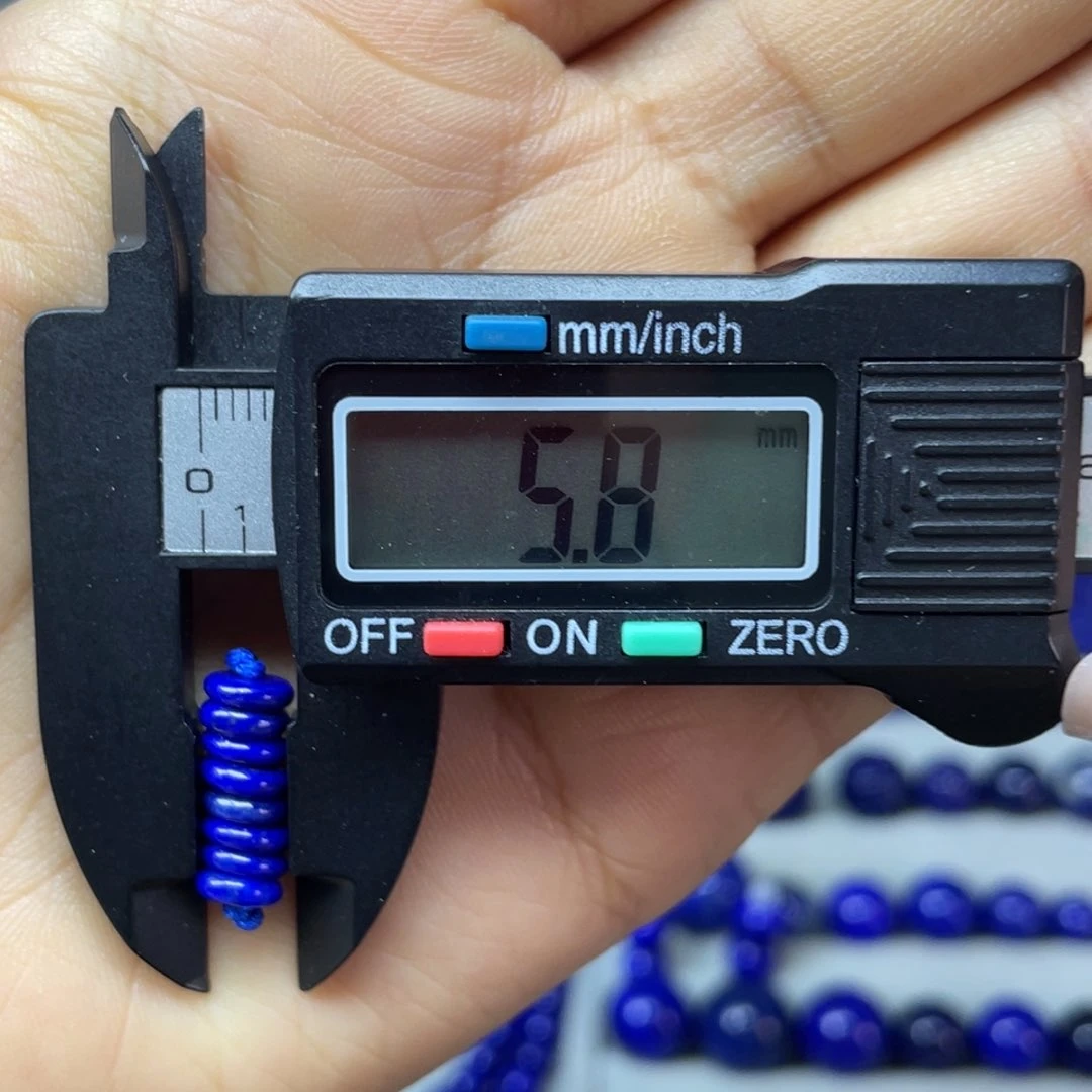 青金石未镶嵌5mm隔片