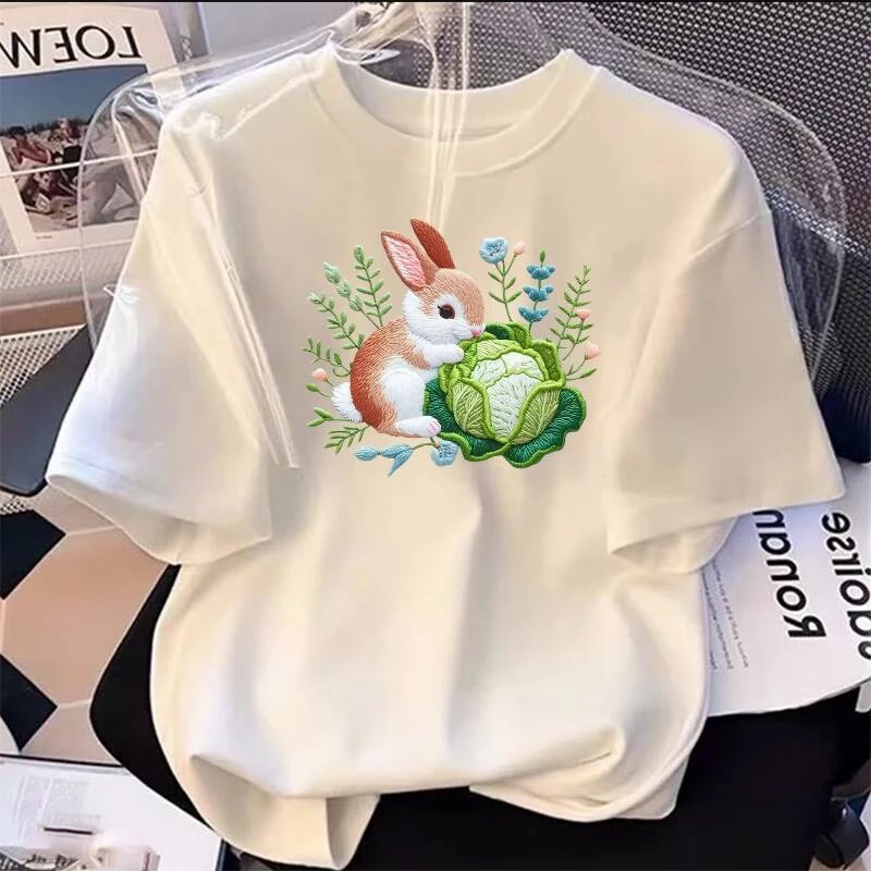 【宠粉福利】LY上新女款时尚休闲百搭夏季潮流春夏t恤圆领显瘦短