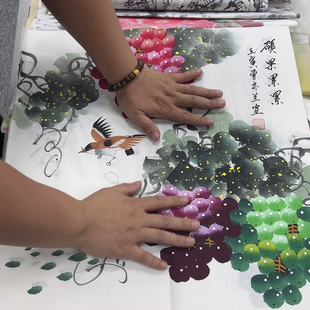 国画国画纯手绘作品