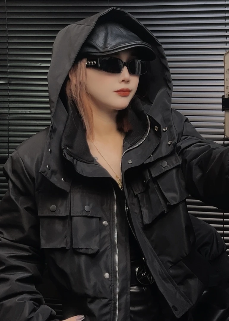 新款时尚外套女（201-300）夹克冲锋衣小众设计外套女