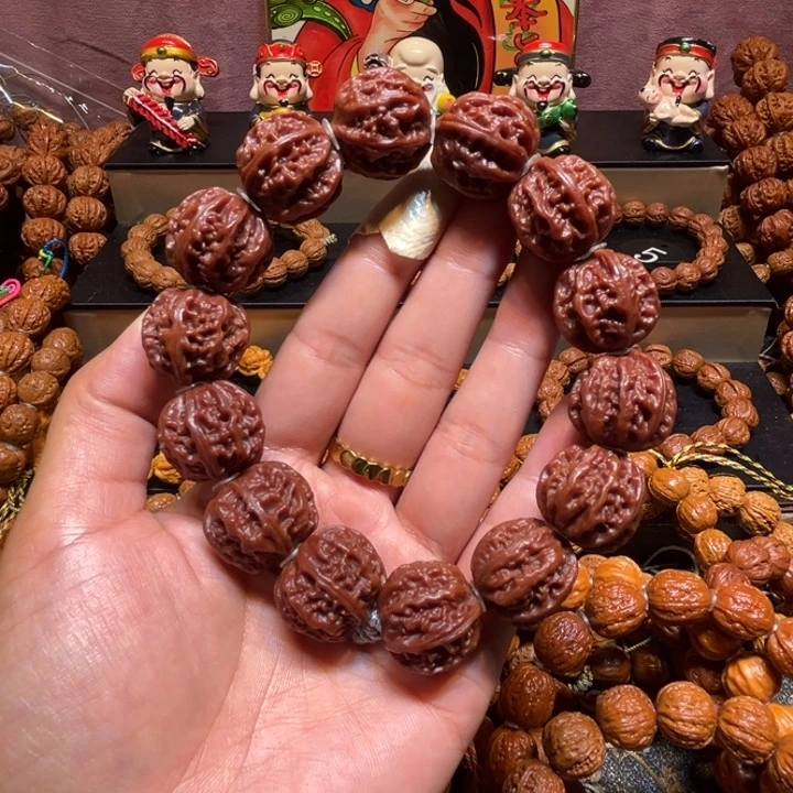 手串文玩核桃粗筋八棱