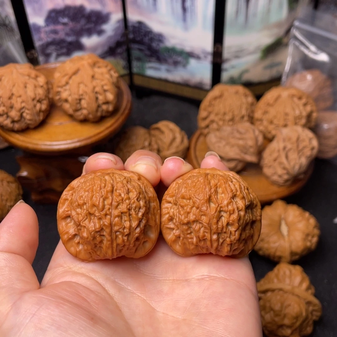 把件文玩核桃38血麒麟