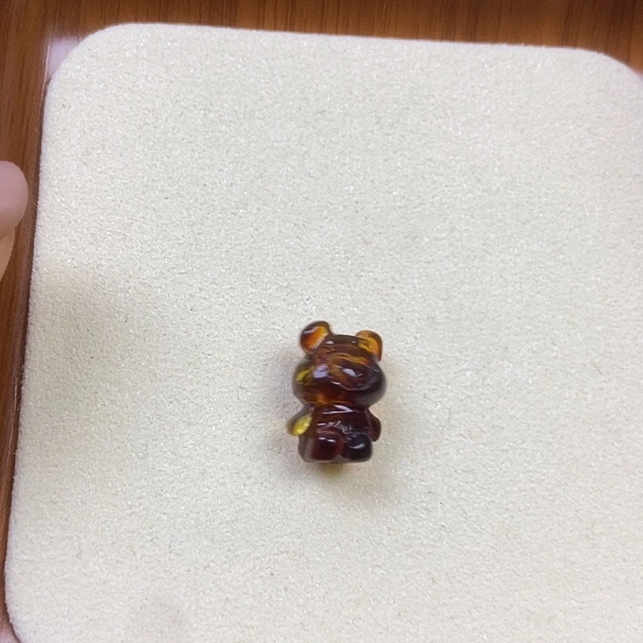 橄榄核吊坠小熊63