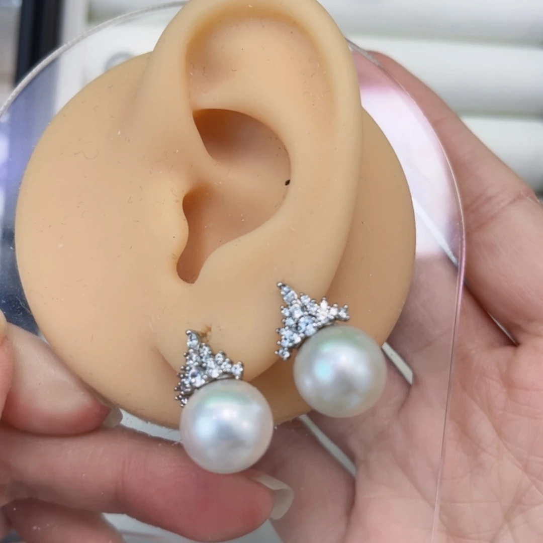 【闪购商品】淡水珍珠耳饰未镶嵌