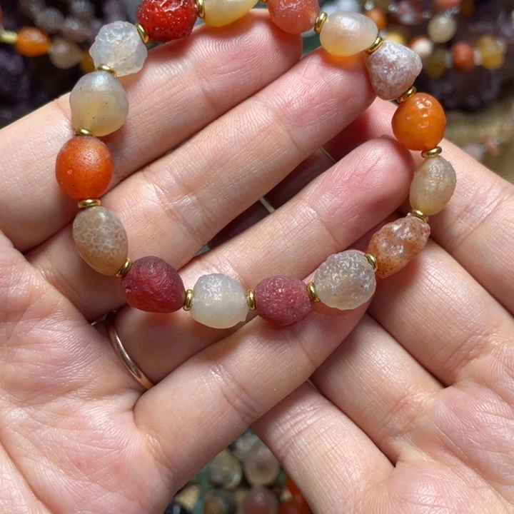 玛瑙/玉髓合金手链