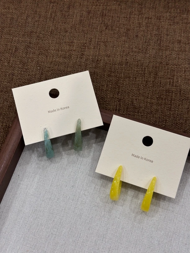 钛钢耳饰 揪又又又选了一组！她爱的耳环（YWEH325#）爱唯依