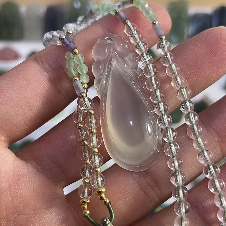 玛瑙/玉髓吊坠(不含链)未镶嵌