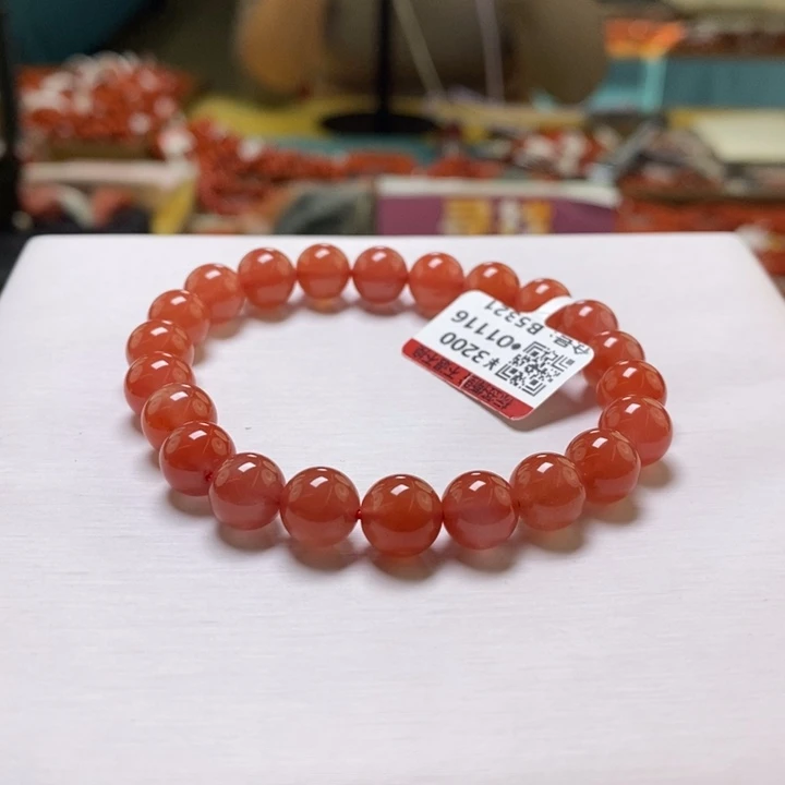 未镶嵌卡8m+南红玛瑙